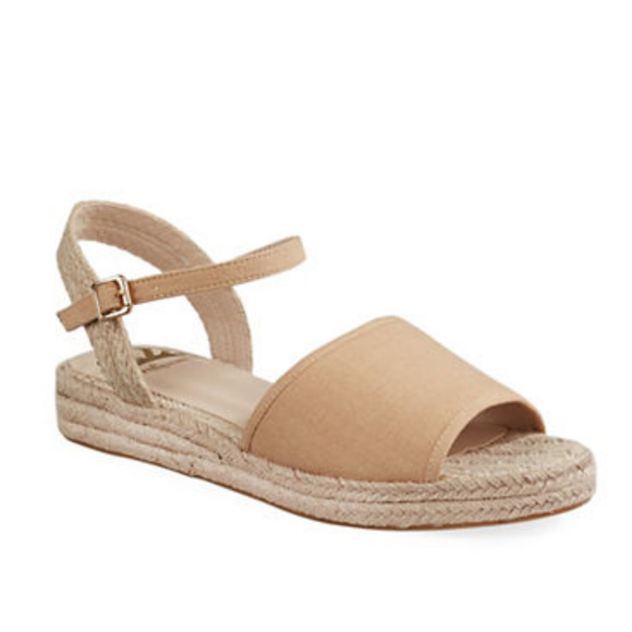 Fergalicious Shoes - NWT Fergalicious Denise Flat Espadrille Sandals